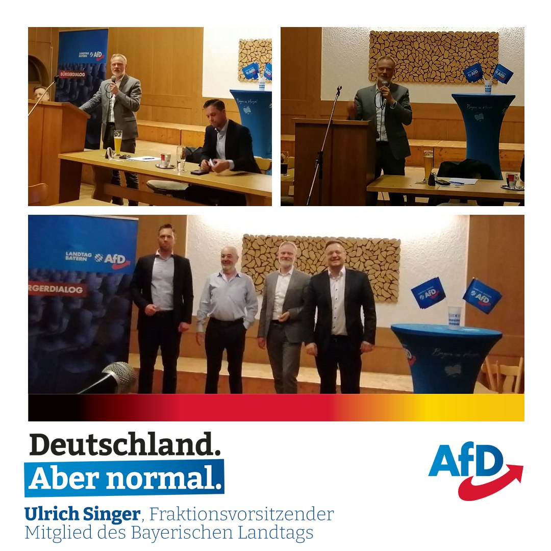 1. Bürgerdialog der AfD-Fraktion im Bayerischen Landtag